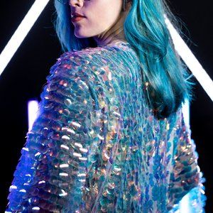 AQUA GLIMMER GODDESS SEQUIN KIMONO (NWT)